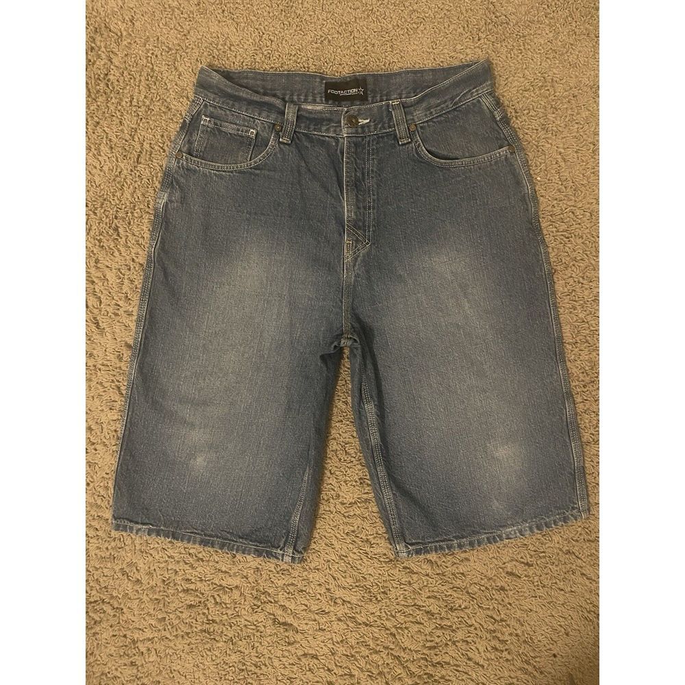 Footaction Shorts Baggy Men‎ Size 34 Baggy Hip Hop Skater Grunge Utility Pocket